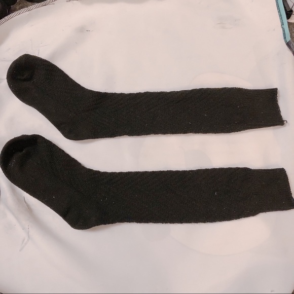 High Socks Black Cute Japanese Style - Picture 2 of 4